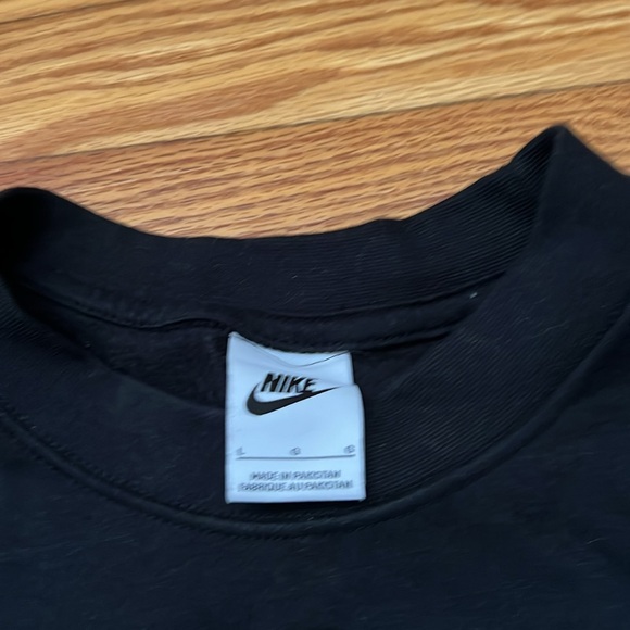 Nike phoenix boxy oversized cropped crewneck sweatshirt sz L Large - Picture 3 of 3